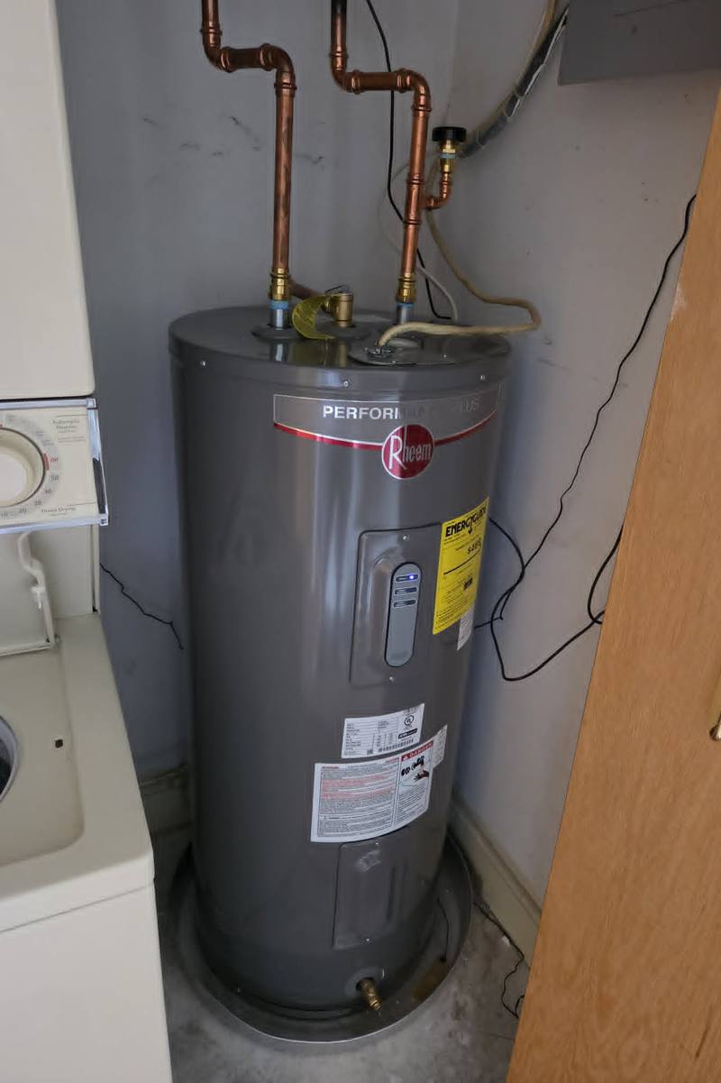 Rheem water heater installation Massachusetts